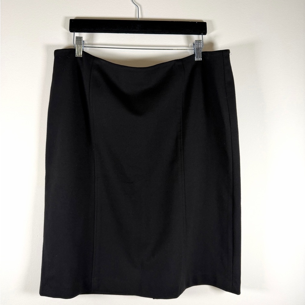 Classic Black Pencil Skirt — Tailored Everyday Essential